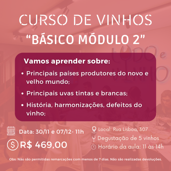 curso "básico módulo 2" (30/11 e 7/12)