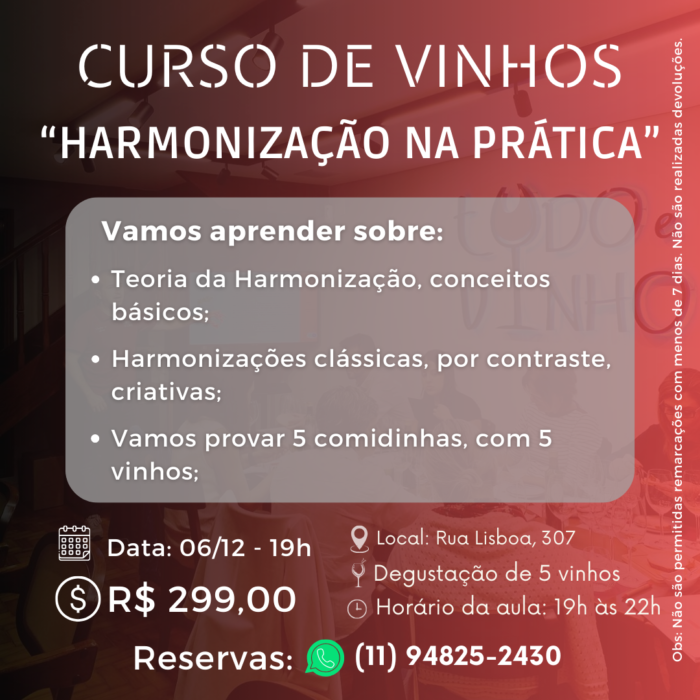 curso "harmonização na prática" (06/12)