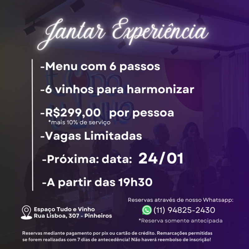 jantar experiência (29/11)