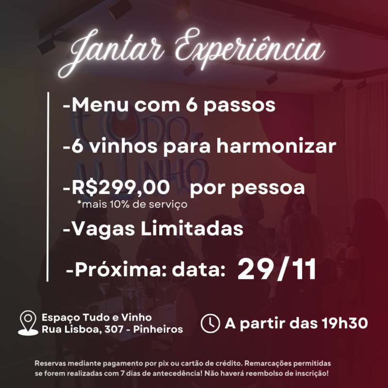 jantar experiência (29/11)